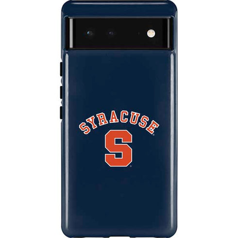 Syracuse University S Blue Pixel Cases